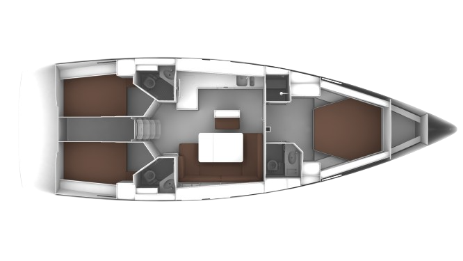 Bavaria Cruiser 46 - Version 3 cabines / 3 salles de bain