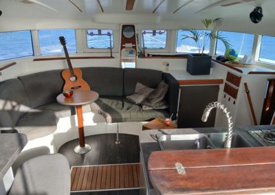Lagoon 380 - Occasion - Le Marin - Navigation - Intérieur - Voile - Carré