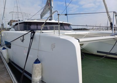 Fountaine Pajot Saona 47 - Occasion - La Rochelle - Navigation - extérieur - Voile - Coque