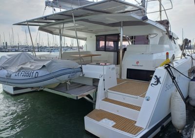 Fountaine Pajot Saona 47 - Occasion - La Rochelle - Navigation - extérieur - Voile - Coque