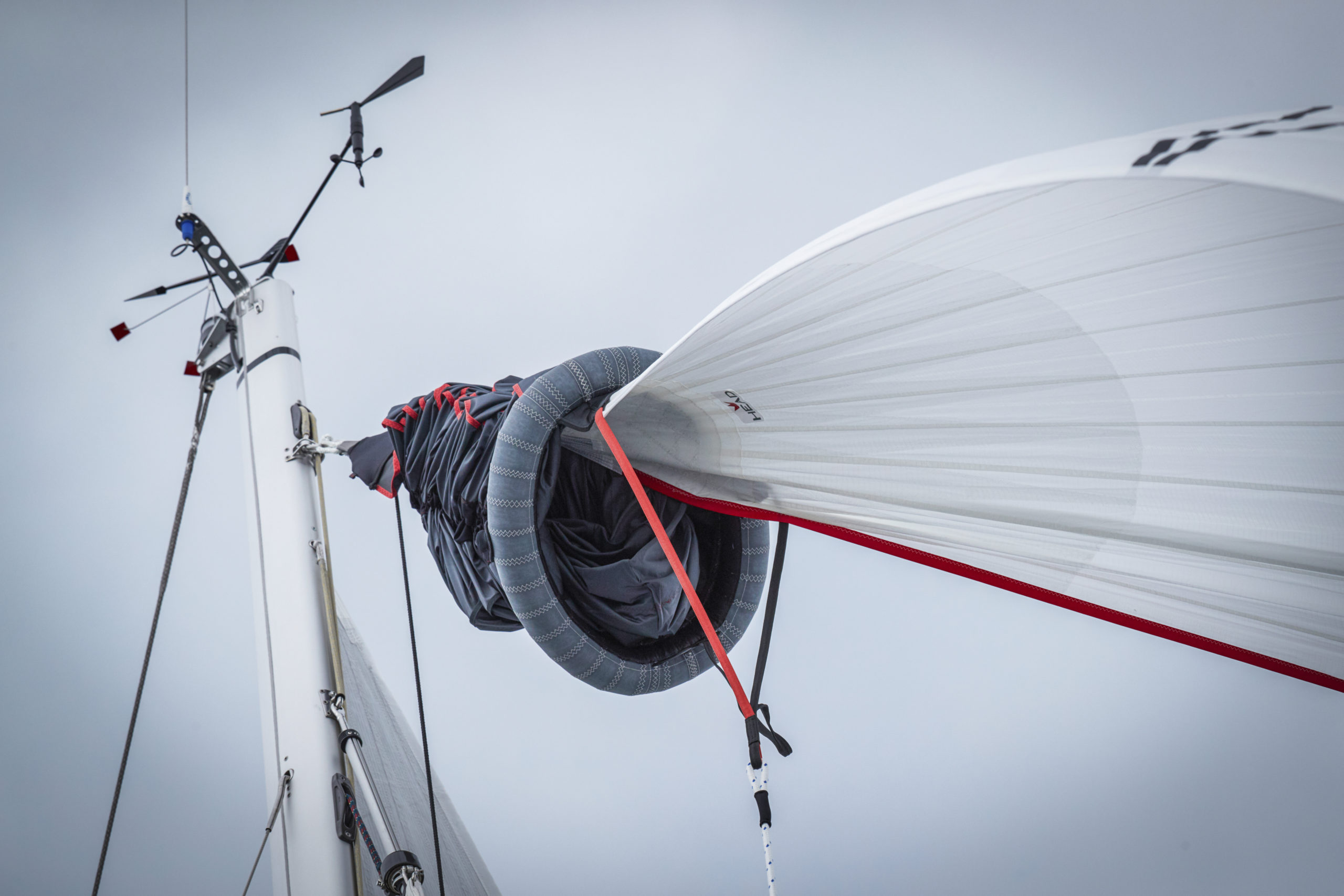 Voile Bora, Voile Levante - Snuffer Oxley Sails<br />
Bien ranger sa voile