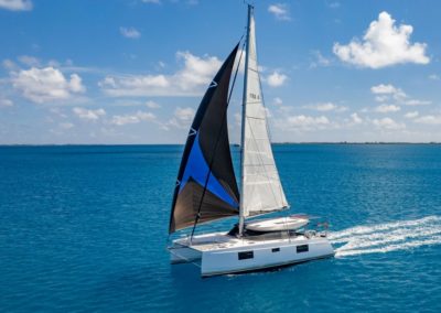 Nautitech 40 Open - Extérieur - Mouillage - Occasion - Tahiti - Gennaker