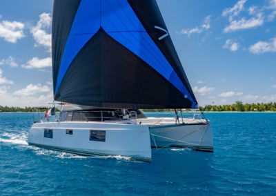 Nautitech 40 Open - Extérieur - Mouillage - Occasion - Tahiti - Gennaker