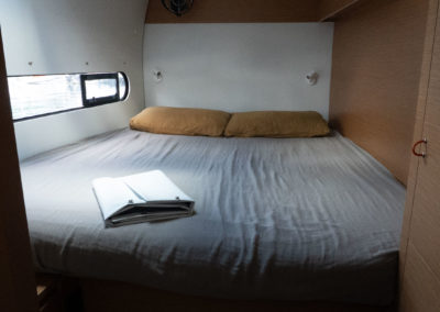 Cabine avant de l'Excess 11